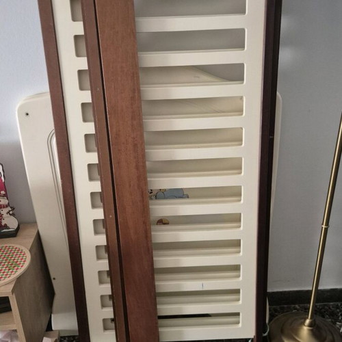 Baby cot used with mattress included