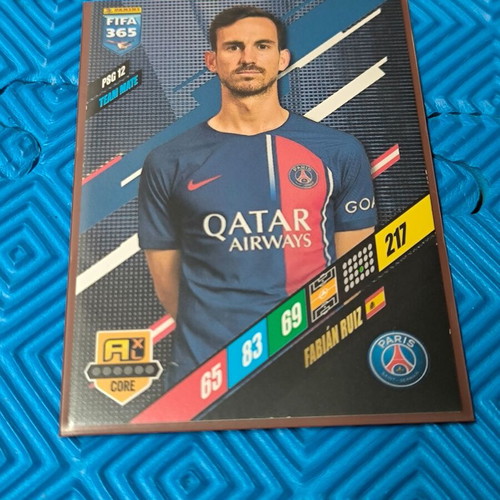 Panini FIFA 365 Team Mates Card Collection of 5 like new with sleeves