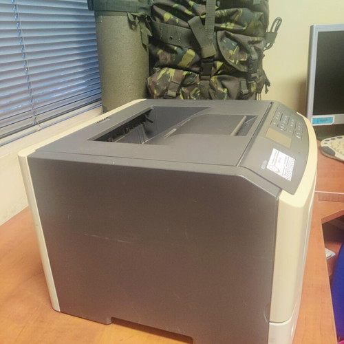 Lexmark MS510dn laser printer used, duplex, monochrome