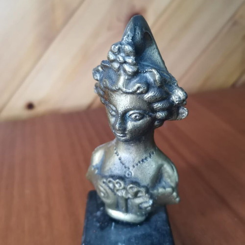 Antique French Art Nouveau bronze decoration used