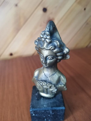 Antique French Art Nouveau bronze decoration used