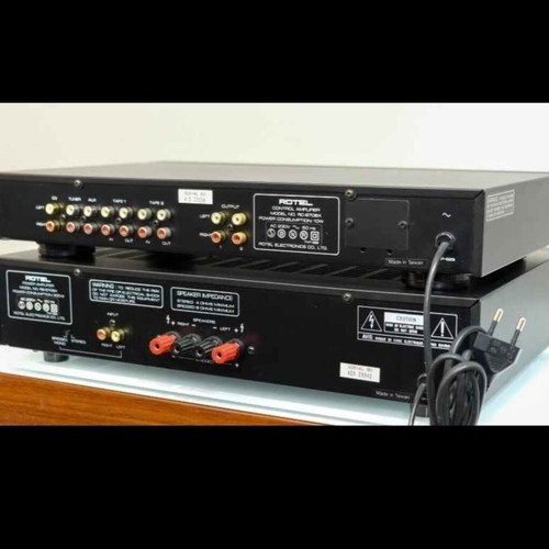 Rotel RC-970BX and RB-970BX amplifier set like new