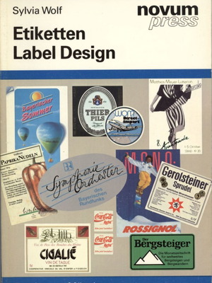 Βιβλίο Vintage Label Graphic Design Novum Press σαν καινούργιο