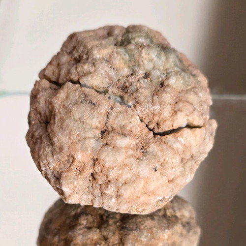 Geode Quartz Stone new from Morocco, set of 2 pieces