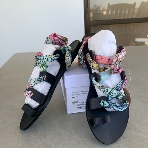 Πέδιλα AGS x Mary Katrantzou limited edition καινούργια, μέγεθος 37.5, μαύρα