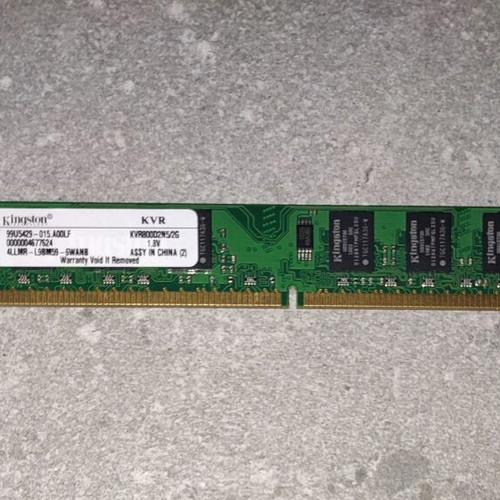 2GB DDR2 Kingston 800MHz 1.8v KVR800D2N5/2G used