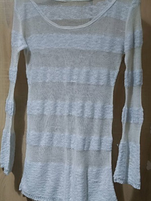 Women's blouse used, size M, beige