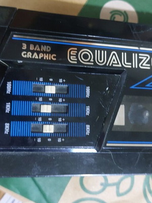 Walkman 3Band Equaliser General Electric μεταχειρισμένο, σπάνιο, λειτουργικό