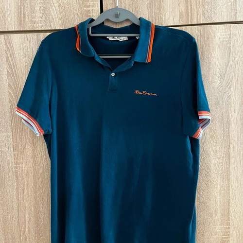 Ben Sherman polo size M used, blue