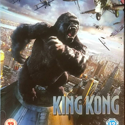 King Kong DVD action movie from Peter Jackson, new, double disc