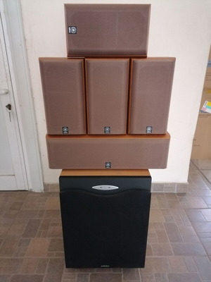 Ηχεία 5.1 Yamaha με sub Audioline μεταχειρισμένα