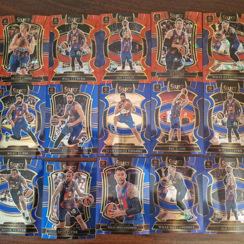 Panini Select Euroleague Barcelona lot of 15 cards new