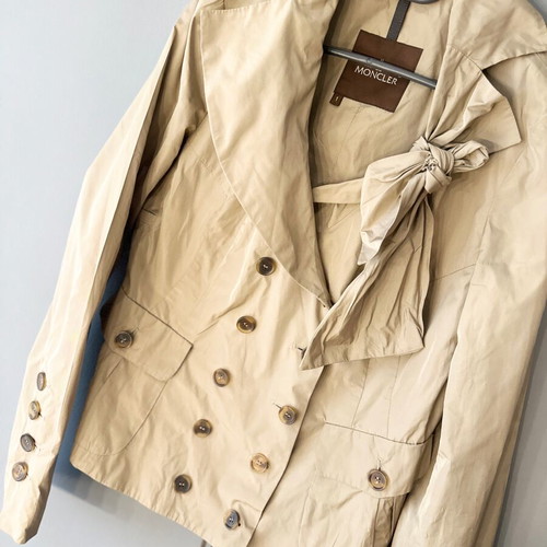 Moncler beige women's jacket, size S