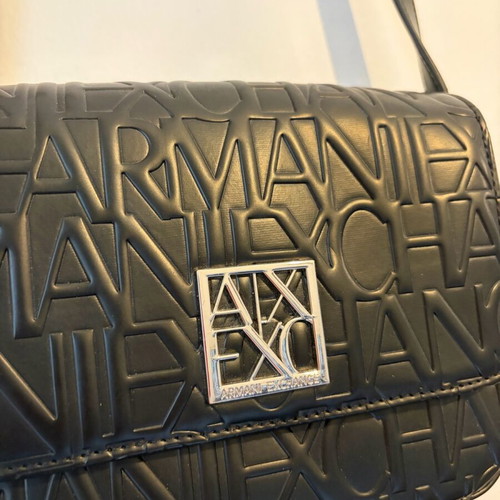 Armani Exchange black crossbody bag like new