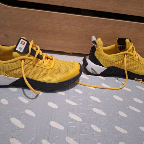 Adidas Lego athletic shoes like new, size 38, yellow