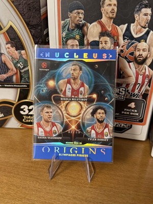Panini Origins Olympiacos Nucleus /15 κάρτα μπάσκετ καινούργια