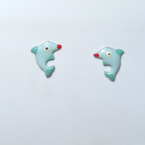 Silver earrings