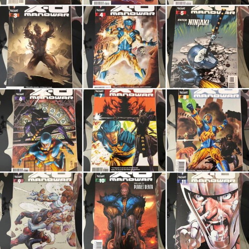 X-O Manowar Valiant Complete Set of 44 Comics 2012 New
