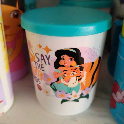 Tupperware mug with spoon new