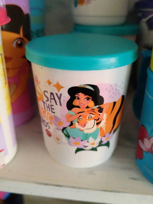 Tupperware mug with spoon new