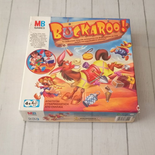 Buckaroo! board game by MB Games Hasbro