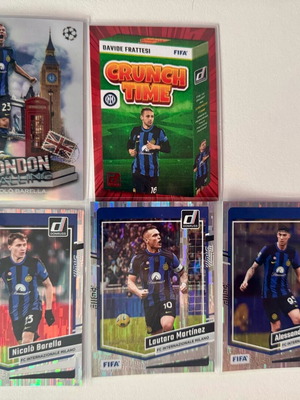 Κάρτες Panini Soccer FC Internazionale Milano 2023-24, πακέτο 5 καινούργιες