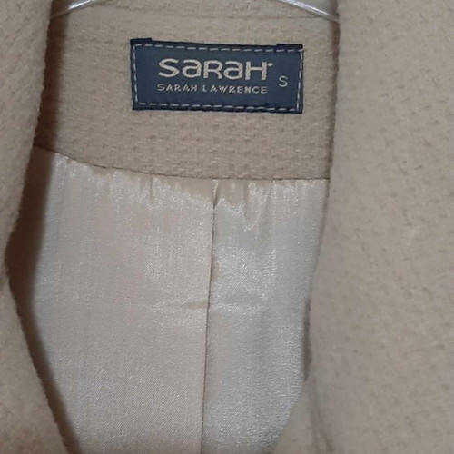Sarah Lawrence coat beige unused like new small
