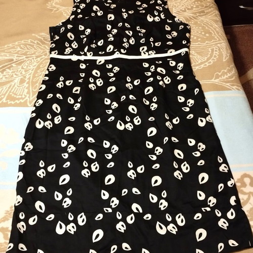 Lola vintage summer dress black and white