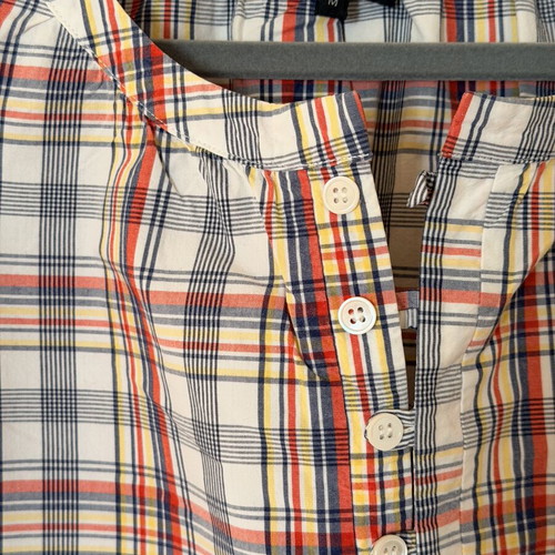 A.P.C. women's checked shirt size M like new, cotton