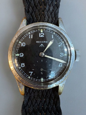 Record Dirty Dozen WWII watch used, British Army