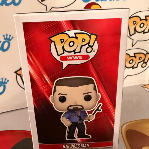 Big Boss Man WWE Funko Pop 135 vinyl figure