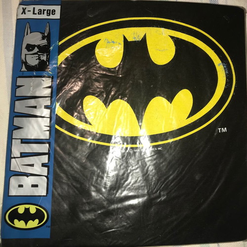Vintage Batman T-Shirt XL deadstock factory sealed DC Comics