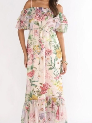 Guess original new dress, size M, off-shoulder floral