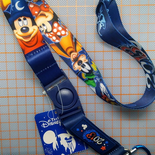 Neck cord from Disneyland Paris commemorative of 2023