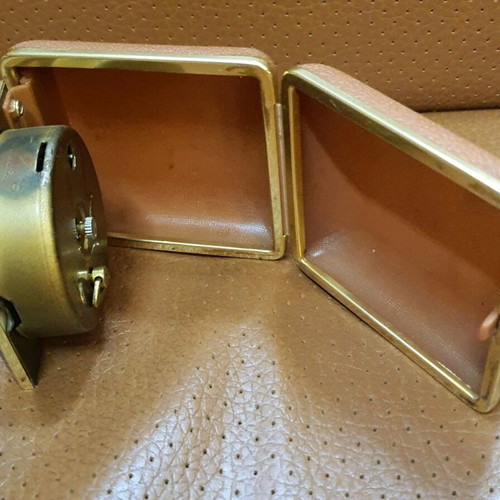 Vintage Equity travel alarm clock used