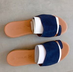 Leather sandals, summer, only 8 €.
