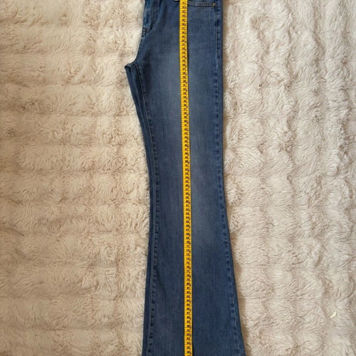 Toi Moi Flare Jeans M Women's like new, stretchy blue denim