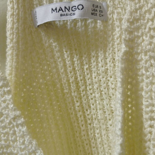 Mango knitted sugar top new, size S