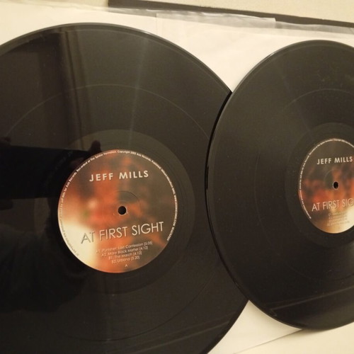 Jeff Mills At First Sight 2x Vinyl album used, electronic
