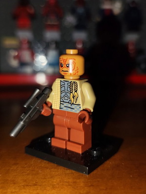 Φιγούρα Weequay Guard με βάση και blaster, Lepin