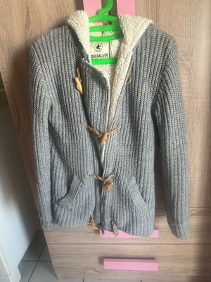 Γυναικεία πλεκτή ζακέτα Soulcal & Co California σαν καινούργιο, γκρι, μέγεθος L