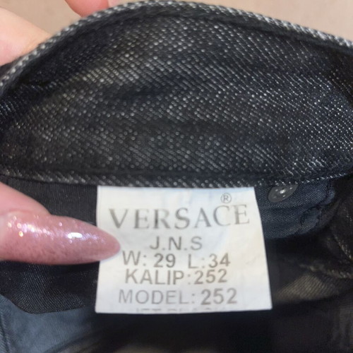 Versace Jeans Couture vintage grey denim pants W29 L34 Medusa