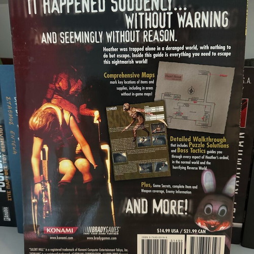 Silent Hill 3 Official Guide used in very good condition