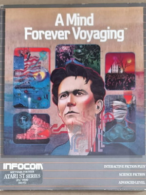 A Mind Forever Voyaging used, Infocom, Atari ST