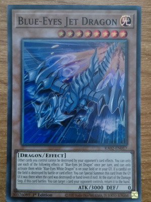 Blue-Eyes Jet Dragon RA02 Rarity Collection 2 κάρτα near mint