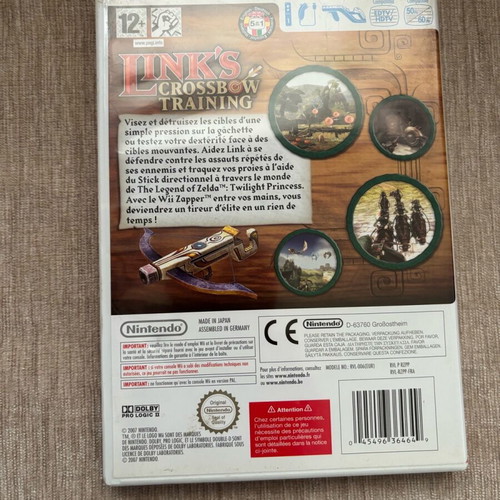 Zelda Link’s Crossbow Training Nintendo Wii PAL used complete