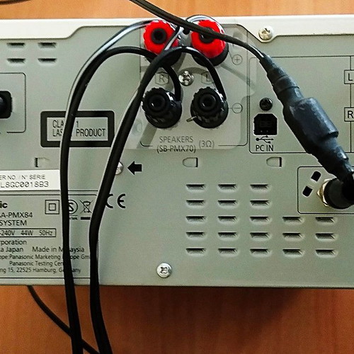 Panasonic SC-PMX84EG-S Audiophile Premium Micro HiFi System like new, 120W, CD, USB DAC, Bluetooth, DAB+FM