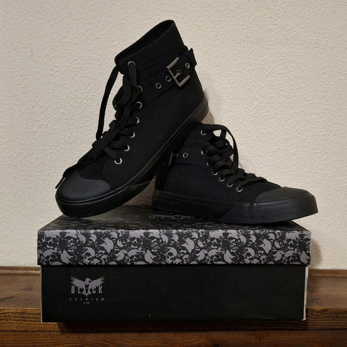 EMP Take A Walk Black Premium women's sneakers size 40 like new, black