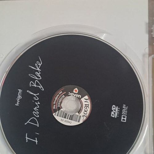 I, Daniel Blake DVD used, social genre, subtitles