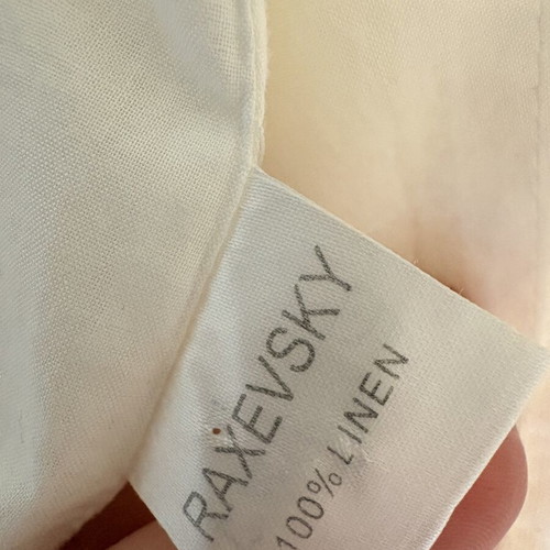 Linen suit Raxevsky like new, size Small, white